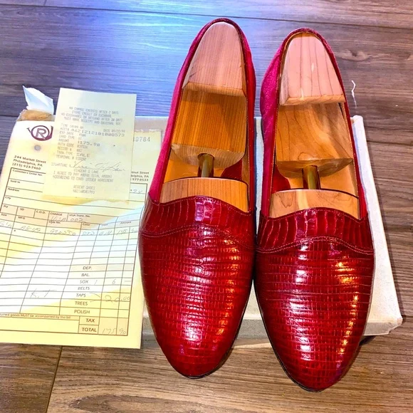 Giorgio Brutini | Shoes | Vintage Lizard Leather Loafer  display picture 3